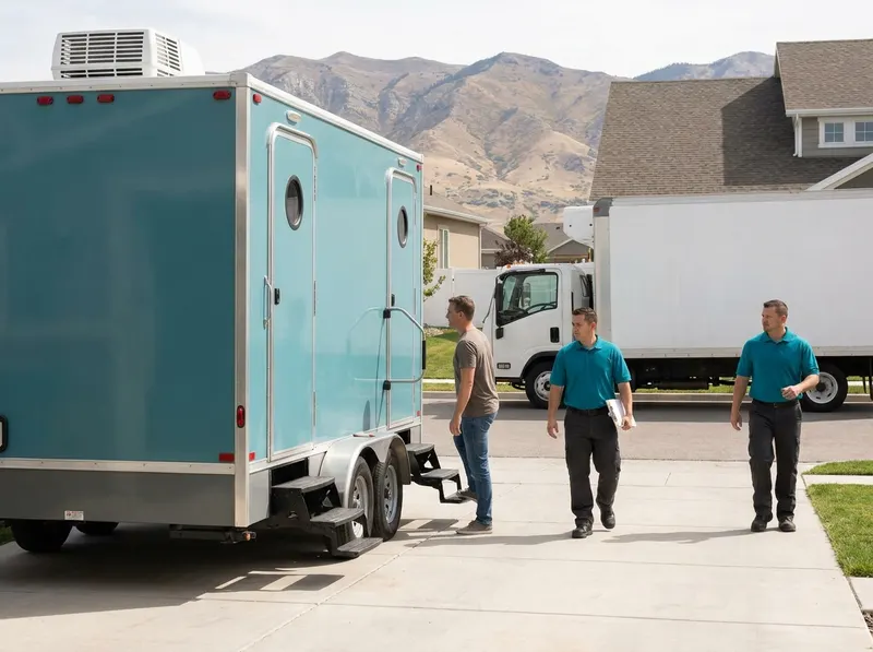 Luxury Restroom Trailer Rental in Salt Lake City, UT